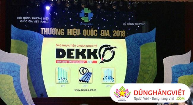 Thương hiệu ống nhựa DEKKO (Công ty TNHH Thiết bị Điện nước Phúc Hà)